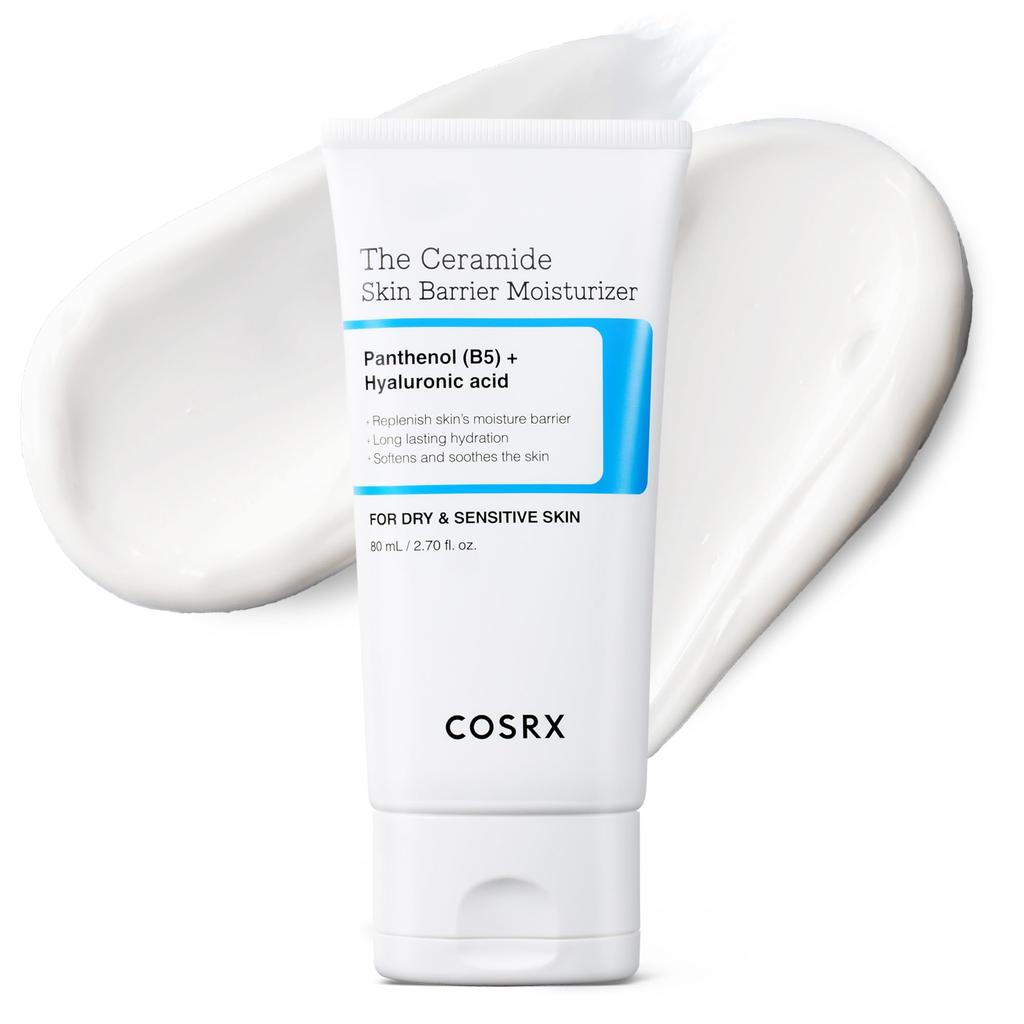 COSRX The Ceramide Skin Barrier Moisturizing Face Body Skin Dry Sensitive Formulated with Hyaluronic and Strengthens Skin Barrier Korean Korean