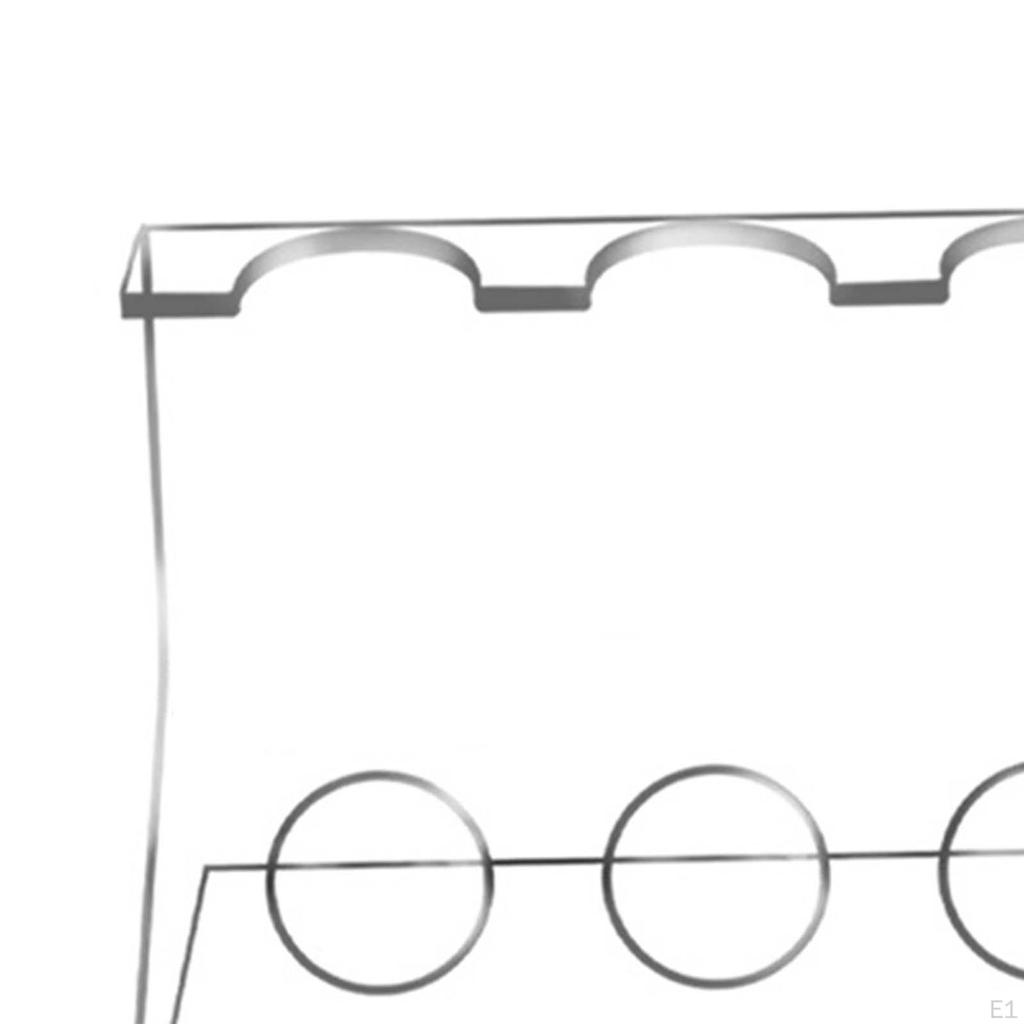 Cutlery Holder Easy To Clean Spoon Rest Acrylic Fork Display Stand for Kitchen