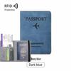 2026 Retro Crazy Horse Leather Passport Holder - Genuine Leather Travel Document & Ticket Holder for Men & Women