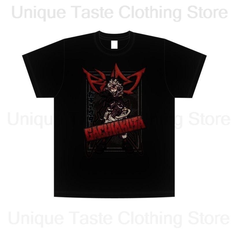 

Anime GACHIAKUTA T Shirt Harajuku Fashion Retro Enji Rudo Cartoon Print Tshirt Unisex Women Summer Cotton Short Sleeve Tee Tops 4XL