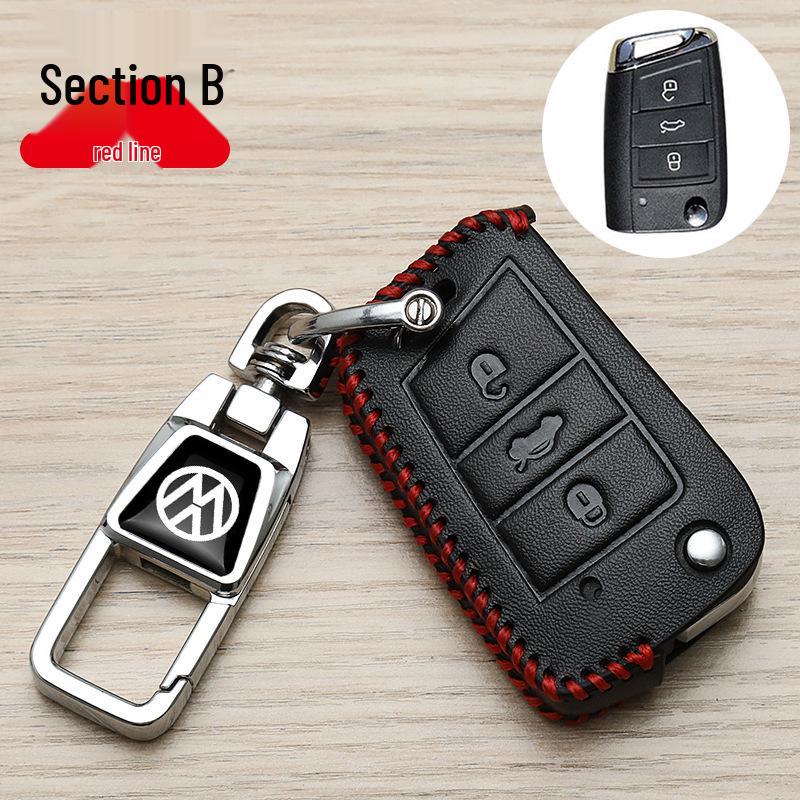 Volkswagen Schlüsseletui für Bora, Sagitar, New Polo, Lavida, Tiguan L, Jetta, Passat