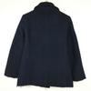 bonjour records BOYS Made in Japan Wool Pea Coat Size S Dark Navy(USED)