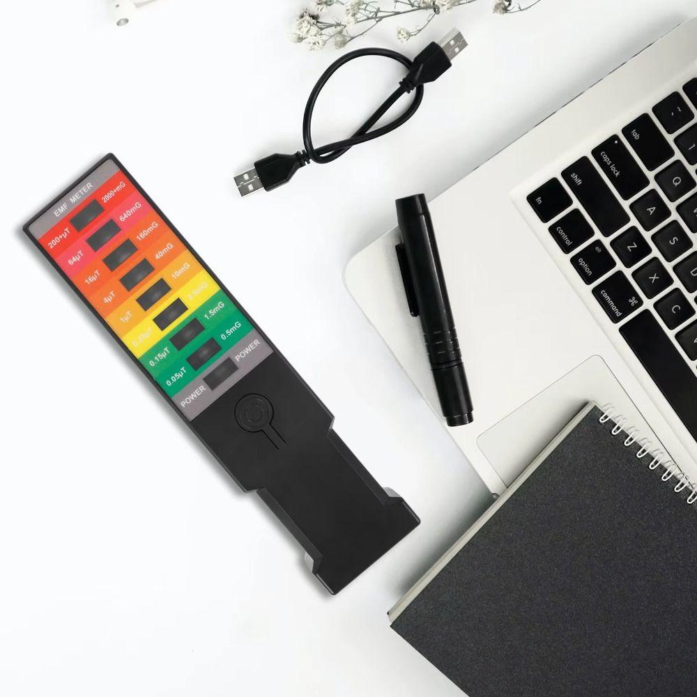 EMF Reader EMF Gauss Meter High Precision EMF Magnetic Field Detector  Electrician