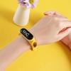 New Cartoon LED Meter 3 Action Figure Watch Band Electronic Watch Creative Student Plastic Bracelet CHILDREN'S Touch Watch