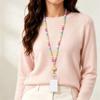 Detachable Mobile Phone Beaded Lanyard Waterproof Mobile Phone Lanyard  Office