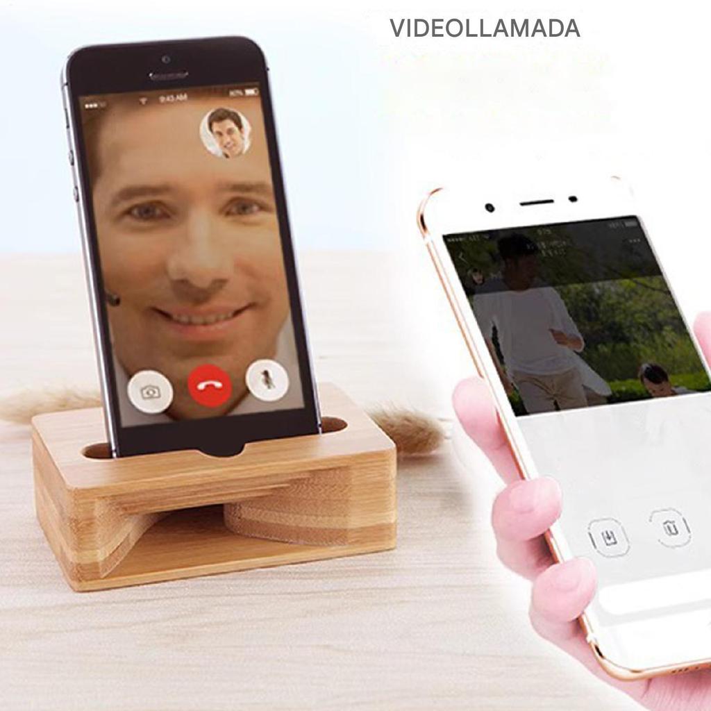 Wood Cell Phone Stand Mobile Phone Sound Amplifier Stand Wooden Cell Phones Stand with Sounds Amplifier Phones Holder Desk