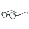 New Fashion Reading Glasses Neutral Retro Round Frame Presbyopia Anti Blue Light Blocking Glasses Clear Lens To +4 0