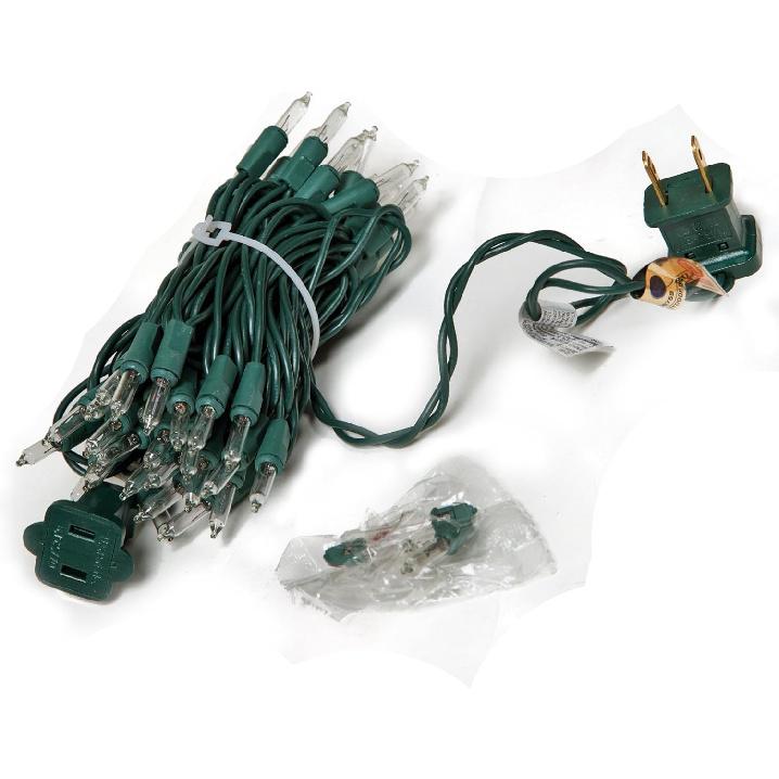 50-Count Clear Christmas Light Set