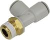 SK11 pipe service tee union for (SK11) One-touch fitting, tubing, KQ2Y10-03AS