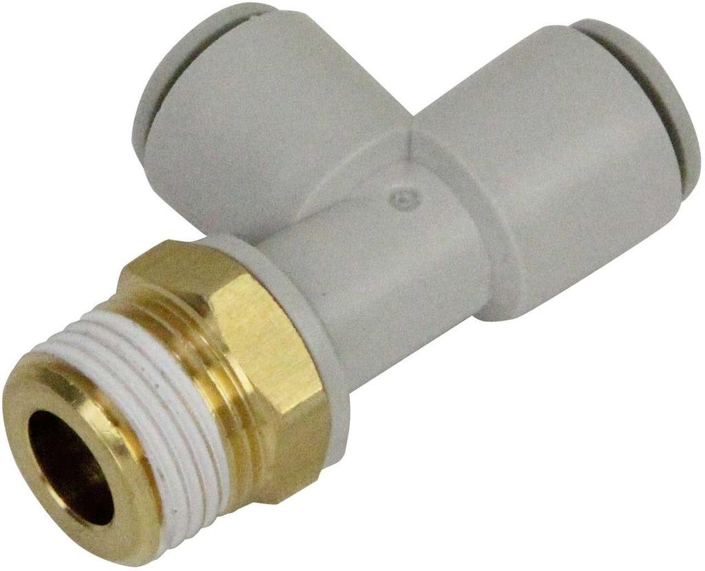 SK11 pipe service tee union for (SK11) One-touch fitting, tubing, KQ2Y10-03AS