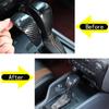 Car Styling Center Control Shift Gear Head Knob Cover Decorative Trim Fit For Ford Ranger Wildtrack T6 T7 / Everest