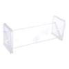 Multipurpose Clear Sturdy Plastic Makeup Holder with Multiple Layers Portable for Bedroom Accessory Organization