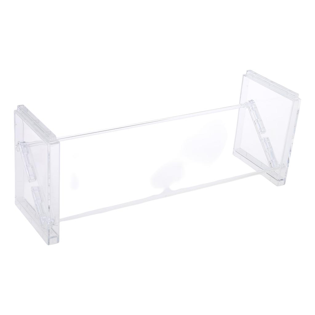 Multipurpose Clear Sturdy Plastic Makeup Holder with Multiple Layers Portable for Bedroom Accessory Organization