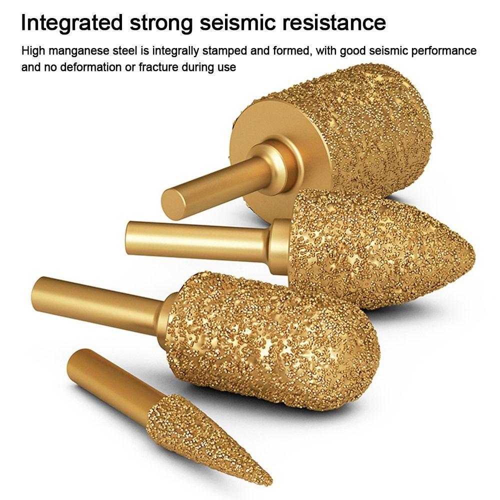 Jade Carving Grinding Head Graphite Rod Polished Diamond Grinding Needle Diamond Grinding Burr