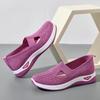 Women's Summer Large Women's Shoes Breathable Soft Soled Shoes, One Step Stepping Women's Cloth Shoes