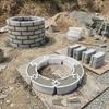 Concrete Brick Mould Durable Plastic DIY Casting Shaft Wall Block Smooth Finish Outdoor Walkway for Backyard Patio Yard