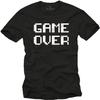 MAKAYA Mens T-Shirt for Video Gamer - Game Over Print