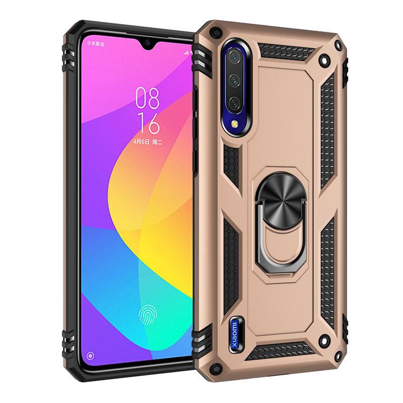 Shockproof Armor Case For Xiaomi Mi 9 Lite SE A3 Lite Mi9 9T 10T Pro Case For Redmi Note 9 9S 7 8 T Pro Max 8T Ring Holder Cover
