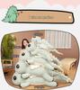 Tyrannosaurus Rex Long Plush Pillow - Soft & Cute Dinosaur Sleep Companion