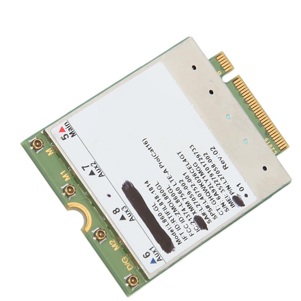 Karta sieciowa L860 GL 1Gbps DL 150Mbps UL B1 do B66 FDD B38 do B42 TDD Karta WiFi M.2 dla laptopa z systemem Windows