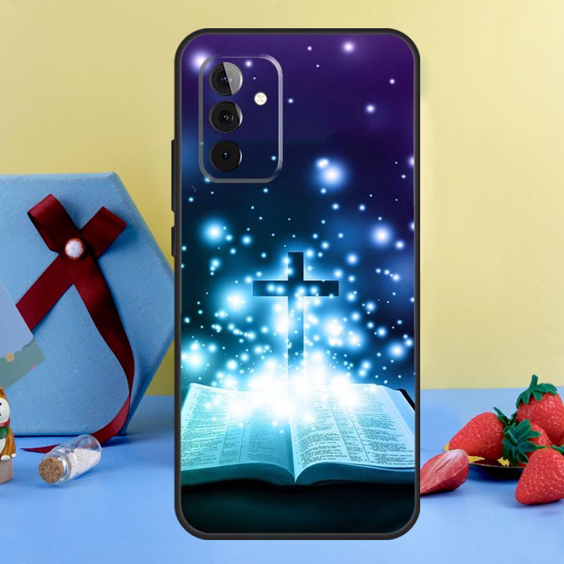 

Jesus Cross Case For Samsung Galaxy A35 A55 A15 A54 A34 A14 A52 A32 A12 A13 A33 A53 A17 A16 A26 A36 A56 Samsung A14