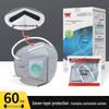 KN95 Dustproof Labor Mask with Breathing Valve - Industrial Protection Against Formaldehyde