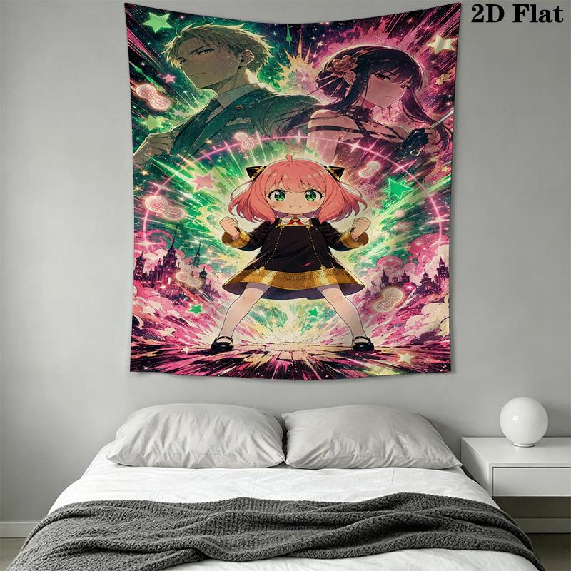 Anya Dog Tapestry Tapestry Wallmounted Background Cloth Work Of Art Atmospheric Background Cloth Home Decor