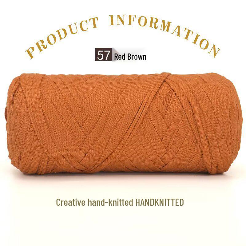 200g High Elastic Cloth Strip Yarn for DIY Weaving: Crochet Blankets, Floor Mats, Storage Baskets & More