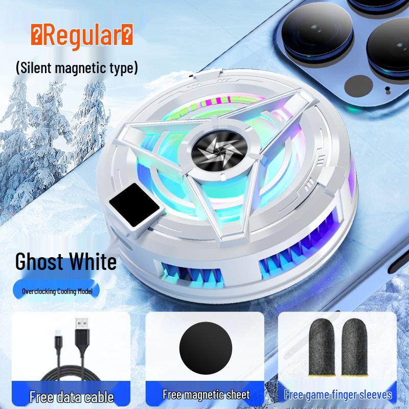 SL17 Gaming Phone Cooler: Semiconductor Suction Clip with Digital Display