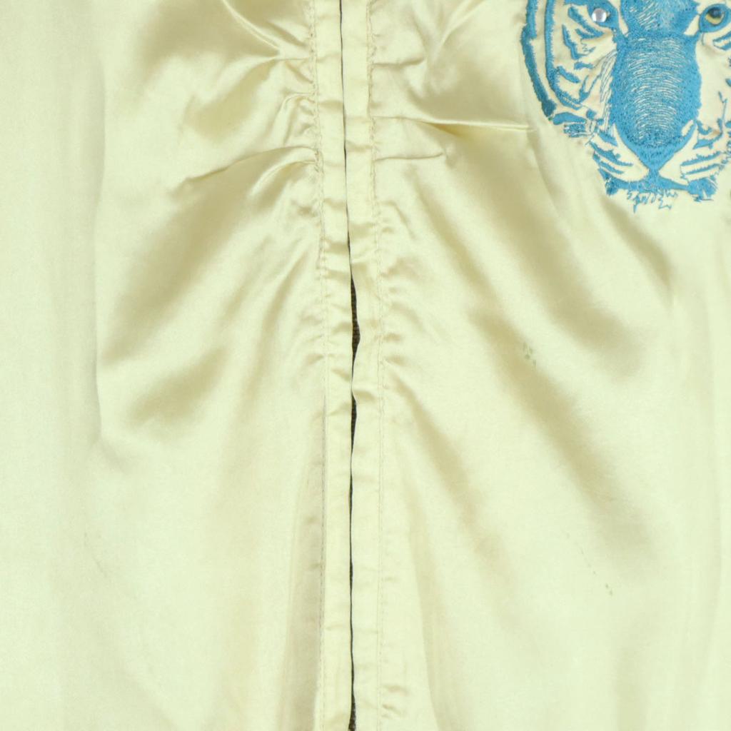 Rocawear Embroidery Long Sleeve Sukajan XL Beige Men's Used