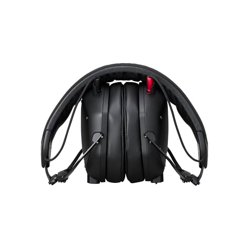 V-MODA M-100 PRO DJ Monitor Headphones, High-Resolution Audio Compatible, Wired Connection Only, Black
