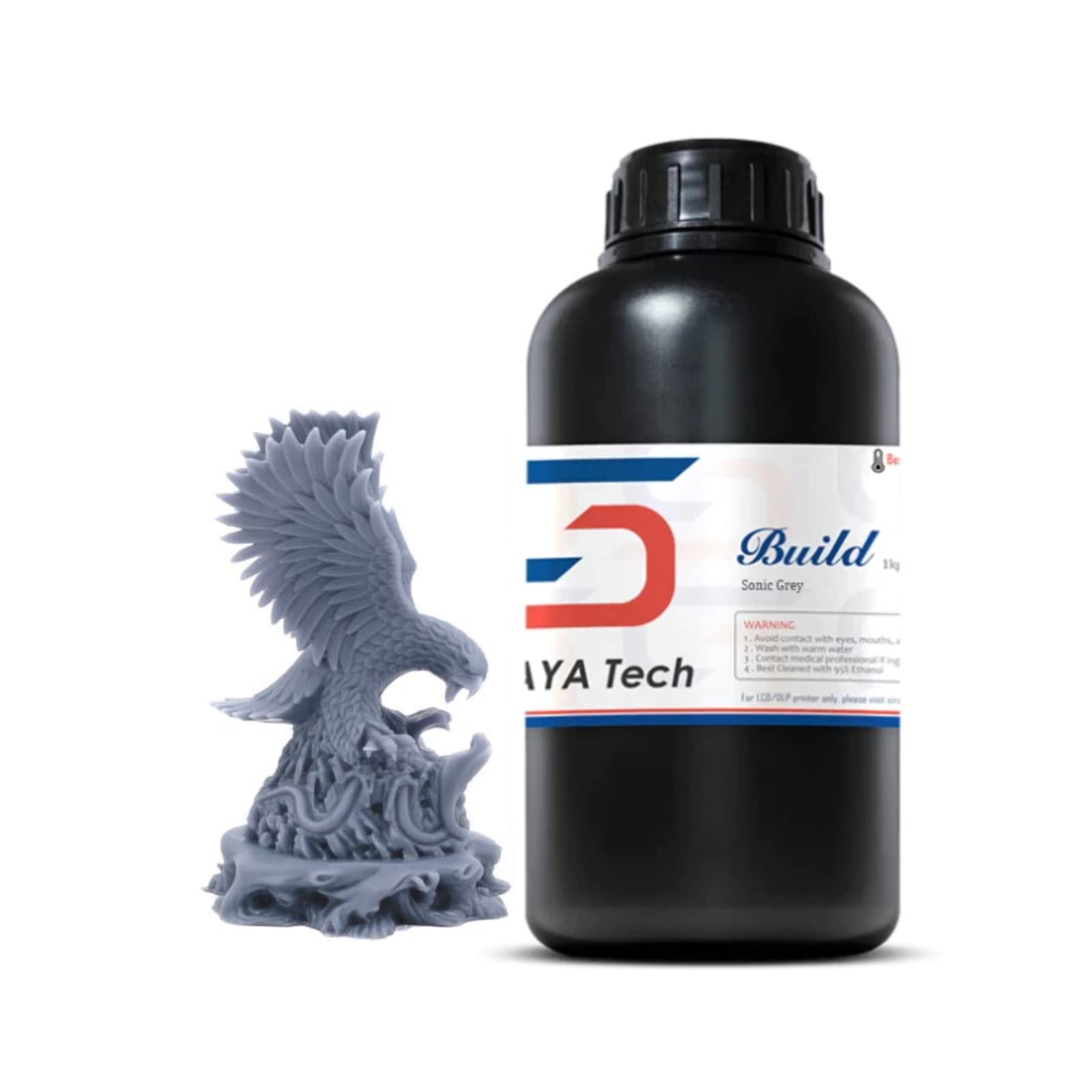 

Siraya Tech Build Resin (1кг) - Полутвердая смола, сочетающая прочность и разрешение, позволяющая нарезать резьбу и т. д.. Для LCD/DLP печати