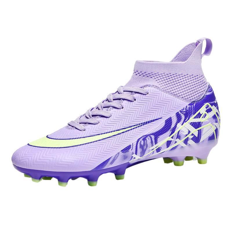 World Cup high-top football shoes, boys and girls, adult competition sports shoes, primary school students, grass training shoes