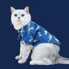 Camiseta para Animal de Estimação Design com Gola Amiga da Pele Casual Gato Cachorro Streetwear Camisa Roupa para Animal de Estimação