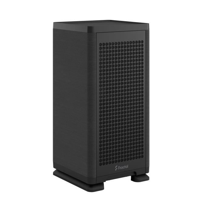 Boîtier pc - fractal design - mood black - m-itx - 1 ventilateur 180mm, usb3.1 type c