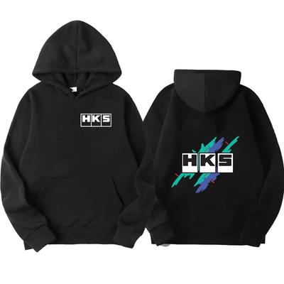 Japonská JDM upravená auto HKS ENDLESS mikina s kapucňou pre ženy a mužov, voľná ležérna mikina s kapucňou unisex s dlhým rukávom