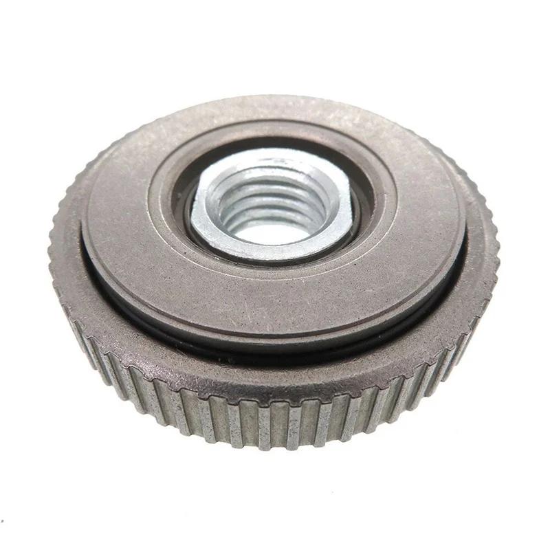 M14 Thread angle grinder self-locking pressing plate Angle Grinder Quick release Flange Nut Clamping Power Chuck Tools Parts 1PC