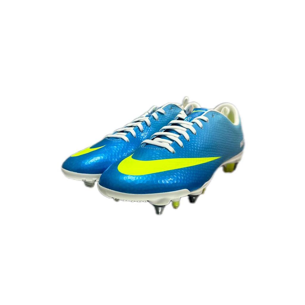 Nike Mercurial Vapor 9 SG Pro Pantofi de Fotbal Confortabili Versatili Durabili Bărbați Pantofi de Fotbal Albastru-Ciel 555607-474