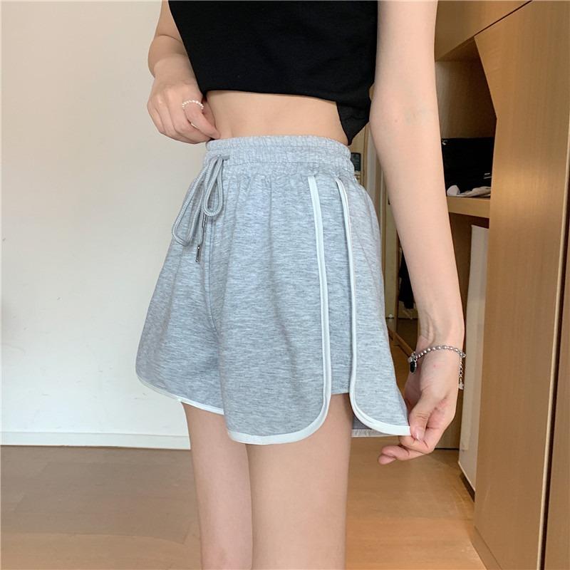 

Летние повседневные спортивные шорты женские универсальные корейская версия простые свободные бриджи XL серый