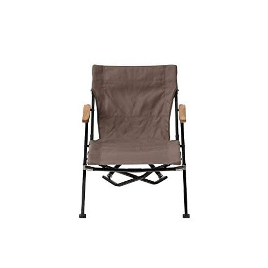 Snow Peak Low Chair 30 Short Compact Backrest Comfortable Camping Climbing Outdoor Disaster Preparedness Gray LV-093GY