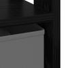 Nightstand 2 Pcs Black Oak Effect 41 X 40 X 45 Cm