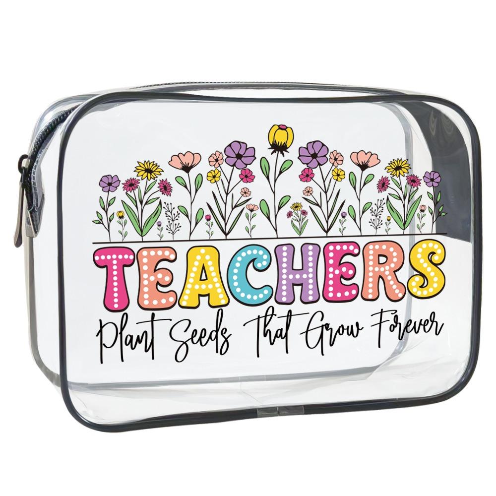 New Transparent Cosmetic Bag Storage Large Capacity Travel Organizer PVC Waterproof Toiletry Pouch Women