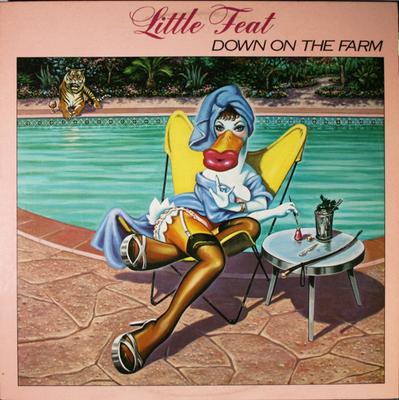 LP Record LITTLE FEAT - Down On The Farm HS3345 WARNER BROS 1983 US Rock Used