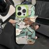 Cross-border Map Apple Phone Case for iPhone 11/XR/12/13/14/15/16 Pro Max - Drop-Proof, New Model