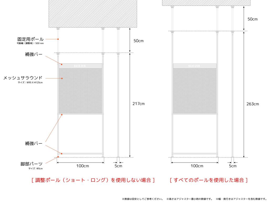 BLITZER szeroki na 100 cm duży ochraniacz na ścianę chroni ściany przed rzutkami Ochraniacz na ścianę Odpowiedni do wysokości sufitu Wykonany z wytrzymałego poliestru