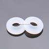 1-Inch Silicone Rubber Gasket Ring for Water Heaters and Pipes - 4-Minute Seal Flat Gasket