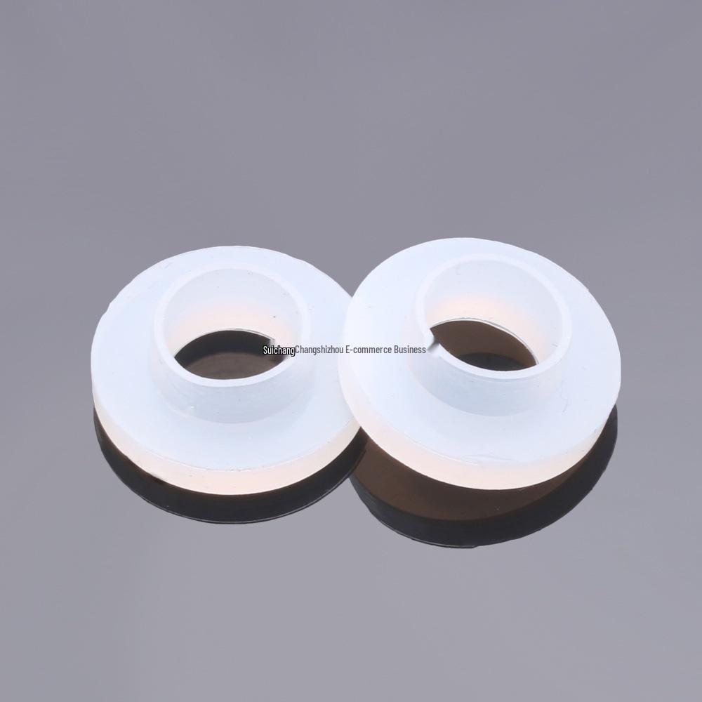 1-Inch Silicone Rubber Gasket Ring for Water Heaters and Pipes - 4-Minute Seal Flat Gasket