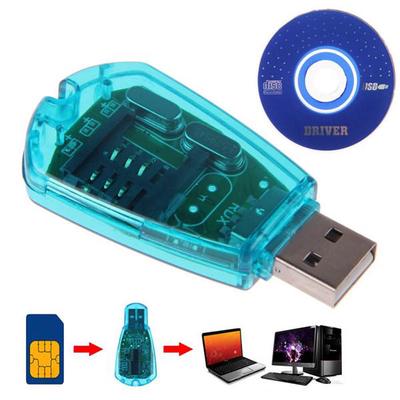 Lector de tarjetas SIM USB Grabador/Copia/Clonador/Copia de seguridad GSM CDMA WCDMA