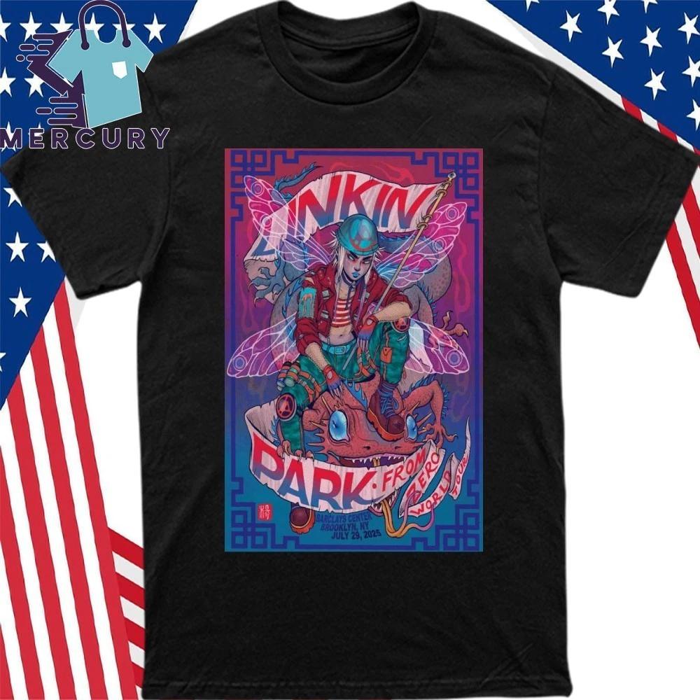 Linkin Park July 29 2025 Brooklyn, NY Poster Shirt 3XL