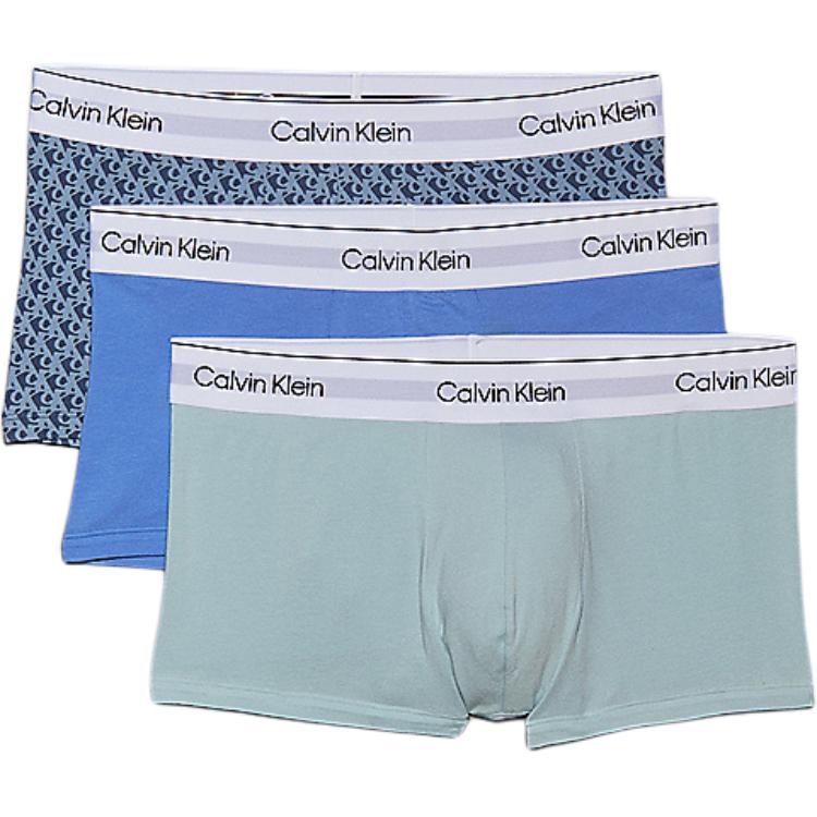 

Calvin Klein Comfortable Short Seamless Logo Trim Low Rise Boxer Briefs 3 Pack Men underwear LV00NB4389-VWS L